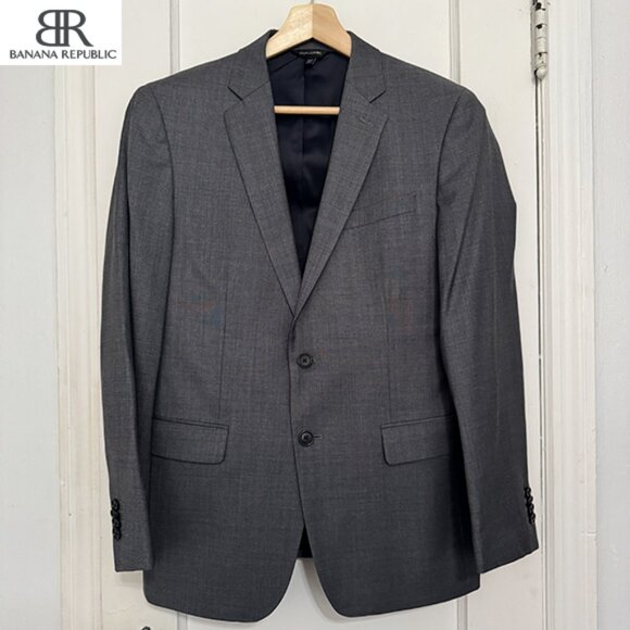 Banana Republic Men’s Gray Suit Jacket | 38S - Picture 1 of 6
